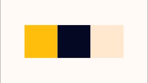 I colori Giallo Taxy di Newyork, Blu Profondo e Off-white